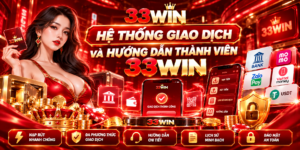 Hệ thống giao dịch và hướng dẫn thanh viên 33win